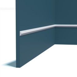 Молдинг под покраску Перфект Плюс P199 2000×15×15