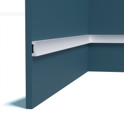 Молдинг под покраску Перфект Плюс P217 2800×40×14