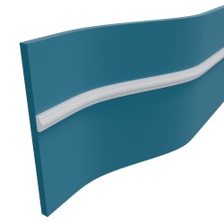 Молдинг под покраску гибкий Перфект Плюс P35F 2000×25×12