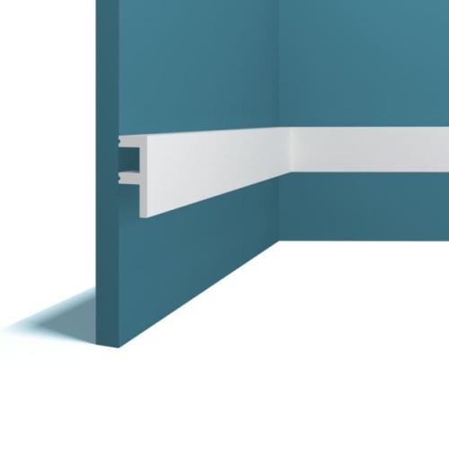 Молдинг под покраску Перфект Плюс P80 с подсветкой 2000×50×20