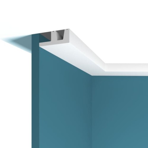 Молдинг под покраску Перфект Плюс P81 с подсветкой 2000×62×25