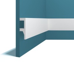 Молдинг под покраску Перфект Плюс P82 с подсветкой 2000×80×25