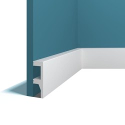 Молдинг под покраску Перфект Плюс P82 с подсветкой 2000×80×25