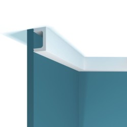 Молдинг под покраску Перфект Плюс P86 с подсветкой 2000×51×30