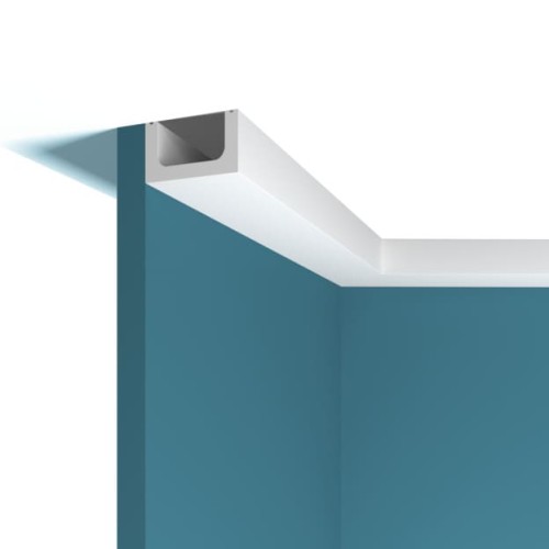 Молдинг под покраску Перфект Плюс P86 с подсветкой 2000×51×30