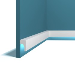 Молдинг под покраску Перфект Плюс P87 с подсветкой 2000×40×25