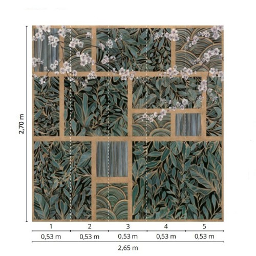 Панно Marburg Casa Vita 36096 2,7×2,65