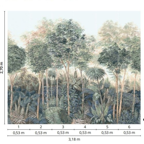 Панно Marburg Casa Vita 36097 2,7×3,18