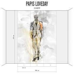 Панно Marburg Papis Loveday Fashion Icon 35899 2,7×1,98