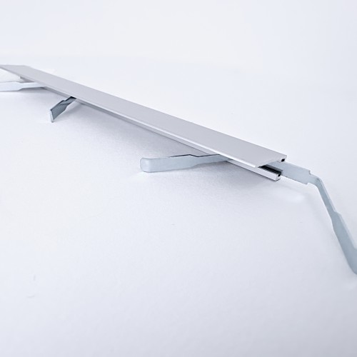 Микроплинтус алюминиевый TeckWood М-6 Серебро матовое 2000×6×15 Микроплинтус алюминиевый TeckWood М-6 Серебро матовое 2000×6×15