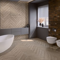 Кварцвиниловый SPC ламинат Damy Floor London Ливерпуль Liverpool 0137 венгерская елка 615×123×4