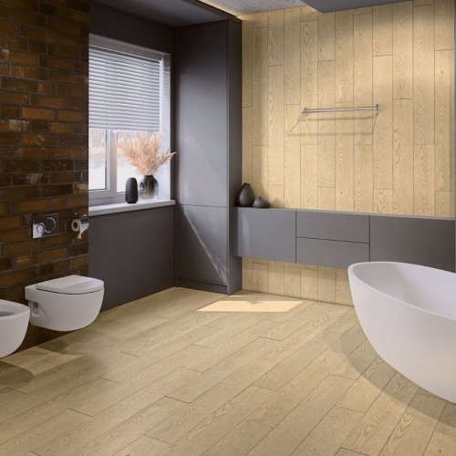 Кварцвиниловый SPC ламинат Damy Floor Family Дуб Латте Latte Oak 0030-2 1220×180×4