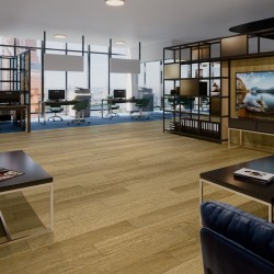 Кварцвиниловый SPC ламинат Damy Floor Family Дуб Золотой Golden Oak 190902EL-07F 1220×180×4