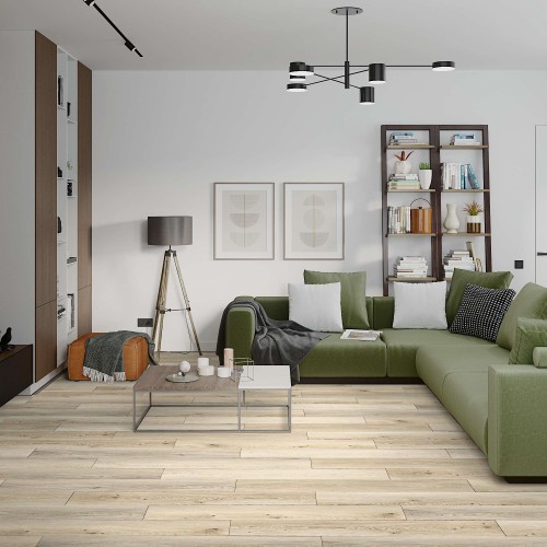 Кварцвиниловый SPC ламинат Damy Floor Family Дуб Кавказский Caucasian Oak 9531-2A 1220×180×4