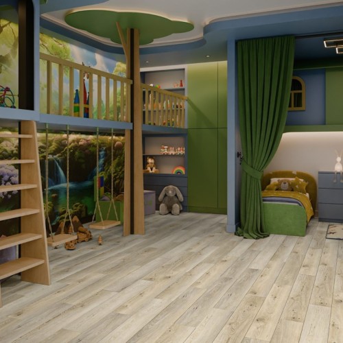 Кварцвиниловый SPC ламинат Damy Floor Family Дуб Кавказский Caucasian Oak 9531-2A 1220×180×4