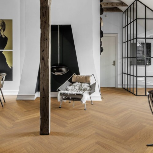 Инженерная доска Kahrs Дуб AB Natural 111PABEKF0KE600 Calm венгерская елка 600×120×11