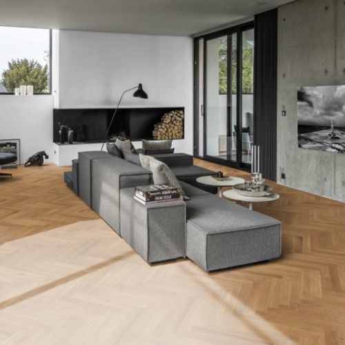 Инженерная доска Kahrs Дуб CD Natural 111PCDEKF0KE600 Lively венгерская елка 600×120×11