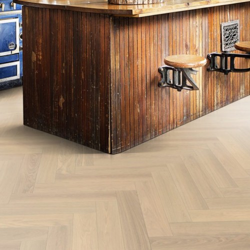 Инженерная доска Kahrs Дуб AB Creme White 111PABEKFVKE600 Calm венгерская елка 600×120×11