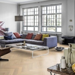 Инженерная доска Kahrs Дуб CD Creme White 111PCDEKFVKE600 Lively венгерская елка 600×120×11