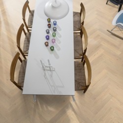 Инженерная доска Kahrs Дуб CD Creme White 111PCDEKFVKE600 Lively венгерская елка 600×120×11