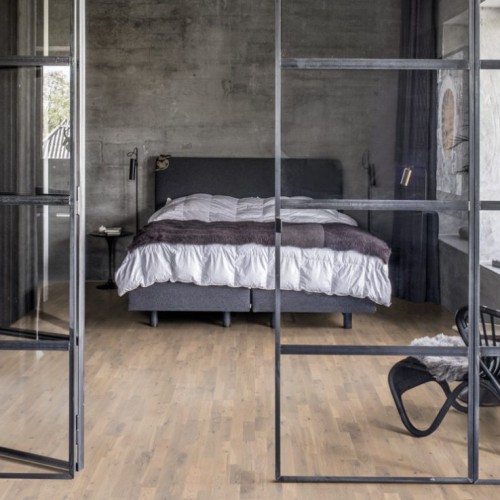 Паркетная доска Kahrs Песочная Дуб Амальфи Amalfi 153N66EKW2KW240 Lively 2423×200×15