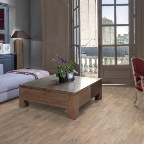 Паркетная доска Kahrs Песочная Дуб Амальфи Amalfi 153N66EKW2KW240 Lively 2423×200×15