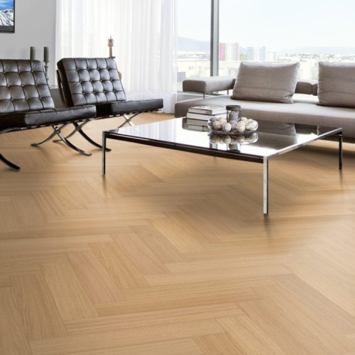 Паркетная доска Kahrs Life Authentic Herringbone Oak Chamomille Left LTCLRW5001L-121 Calm венгерская елка 593×121×10