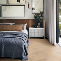 Паркетная доска Kahrs Life Authentic Herringbone Oak Ginseng Left LTCLRW5002L-121 Calm венгерская елка 593×121×10