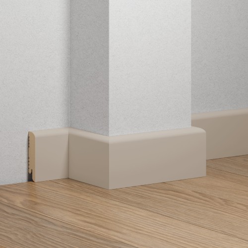 Плинтус МДФ крашеный Ликорн K-02 Серый шелк RAL 7044 2050×70×16