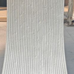 Гибкий камень под покраску Decaro Flex Stone Рейки Slats D1003 2800×580×2,5-6