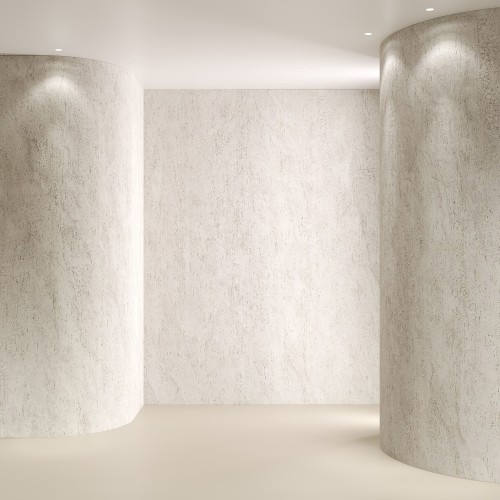 Гибкий камень Decaro Flex Stone Травертин Travertine Silver D1014 3000×1200×4
