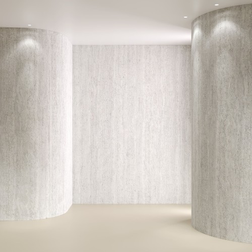 Гибкий камень Decaro Flex Stone Травертин Travertine Light Grey D1015 3000×1200×4