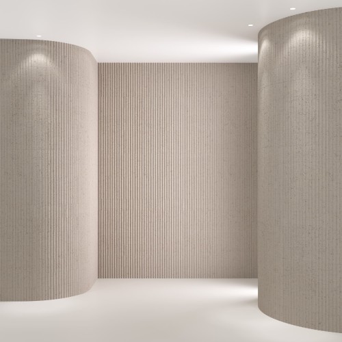 Гибкий камень Decaro Flex Stone Рифленый Чеппо Bricks Ceppo Cream D1019 3000×1200×6-7