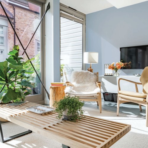 Обои Milassa Ambient vol.4 Plain Голубая Дымка AM4 006/1 10,05×1