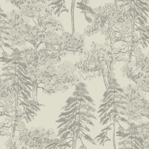 Обои Milassa Ambient vol.4 Лесной этюд Рисунок на кофейной бумаге AM5 001 10,05×1