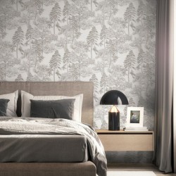 Обои Milassa Ambient vol.4 Лесной этюд Итальянский карандаш AM5 001/1 10,05×1