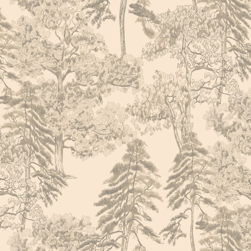 Обои Milassa Ambient vol.4 Лесной этюд Лес в полдень AM5 002/1 10,05×1