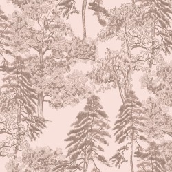 Обои Milassa Ambient vol.4 Лесной этюд Сепия AM5 003 10,05×1