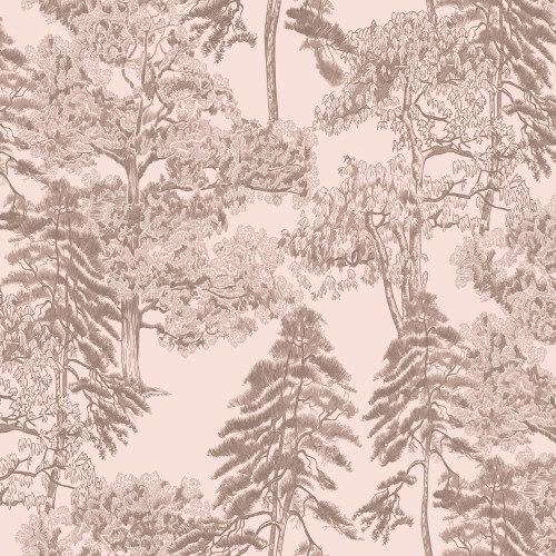Обои Milassa Ambient vol.4 Лесной этюд Сепия AM5 003 10,05×1
