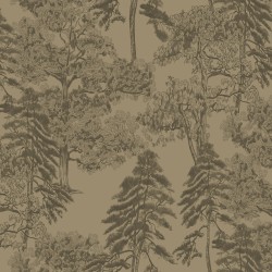 Обои Milassa Ambient vol.4 Лесной этюд Умбровый лес AM5 005/1 10,05×1