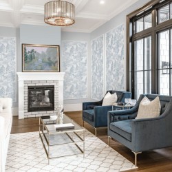 Обои Milassa Ambient vol.4 Лесной этюд Лес на рассвете AM5 006 10,05×1