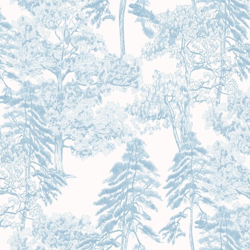 Обои Milassa Ambient vol.4 Лесной этюд Лес на рассвете AM5 006 10,05×1