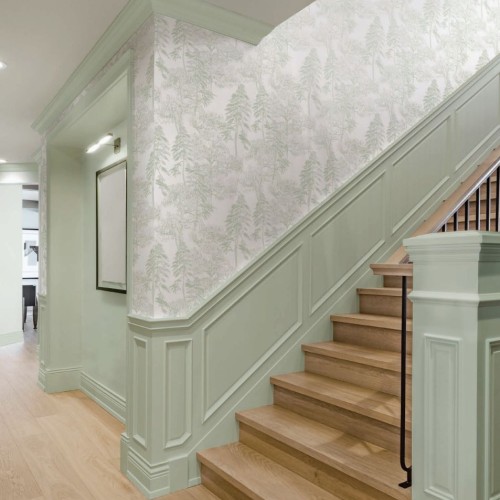 Обои Milassa Ambient vol.4 Лесной этюд Прозрачный лес AM5 008/1 10,05×1