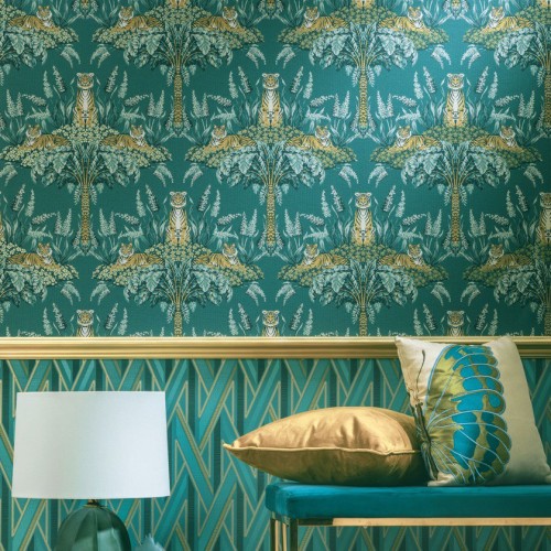 Обои Loymina Equator Malayan Tigers QTR2 005/1 10,05×1 Обои Loymina Equator Malayan Tigers QTR2 005/1 10,05×1