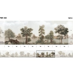 Панно Loymina Панорама нежных парков PNR1 002 3×1