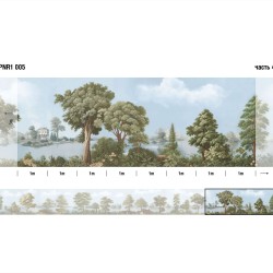 Панно Loymina Панорама нежных парков PNR1 005 3×1