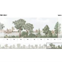 Панно Loymina Панорама нежных парков PNR1 005/1 3×1