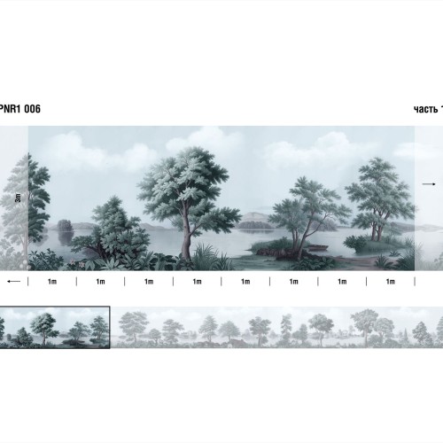 Панно Loymina Панорама нежных парков PNR1 006 3×1 Панно Loymina Панорама нежных парков PNR1 006 3×1