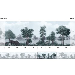 Панно Loymina Панорама нежных парков PNR1 006 3×1