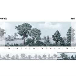 Панно Loymina Панорама нежных парков PNR1 006 3×1
